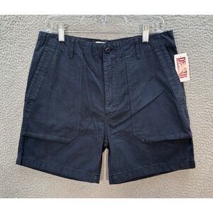 Best Made Co Shorts Mens 31 Blue Ripstop Utility Workwear Outdoors Hiking NEW